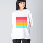 Tech & Trendのシンプル Big Long Sleeve T-Shirt