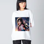 さくらオリジナルグッズのさくら Big Long Sleeve T-Shirt