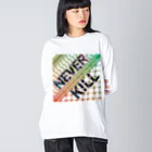 otemochanの【パレスチナ連帯】never kill Big Long Sleeve T-Shirt