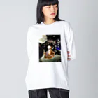 Green Mohawkのタコ at the disco Big Long Sleeve T-Shirt