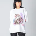 CurtainCallのＮＥＯＮ hunter ビッグシルエットロングスリーブTシャツ