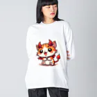 zuuu-の☆悪魔の世界のアイドルにゃんこ☆ Big Long Sleeve T-Shirt