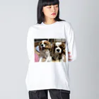 pppdatoのキャバリア　チビミニの日常 Big Long Sleeve T-Shirt