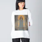 MOONのImagine moonシリーズ Big Long Sleeve T-Shirt