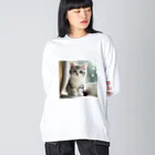 nico711のアメショちゃん Big Long Sleeve T-Shirt