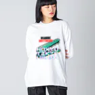 ken12のホッチキスワニ Big Long Sleeve T-Shirt