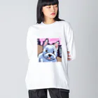 雑貨屋わんわんのかわいいウエスティ Big Long Sleeve T-Shirt