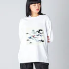 kenken-kenkenショップの飛龍 Big Long Sleeve T-Shirt