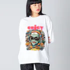 ファンタジーテックのENJOYしようゼ Big Long Sleeve T-Shirt