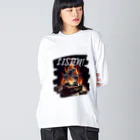 ロック堂のレコードプレイヤー Big Long Sleeve T-Shirt