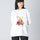 SararanranのバラエティーキャンディーSANのオリジナルグッズ Big Long Sleeve T-Shirt