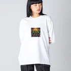 Kare-Raisuの色んなスポーツ　ボール　道具　おしゃれ　アメフト　バスケ Big Long Sleeve T-Shirt