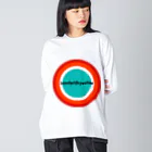 ここらいふのlovethelifeyoulive -circle- ビッグシルエットロングスリーブTシャツ