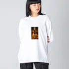 aoicanonのJourney Through the Lanterns Big Long Sleeve T-Shirt