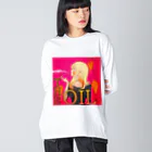 POTEL-SISのTHE OIL （ジ・オイル）グッズ ビッグシルエットロングスリーブTシャツ