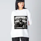 ゴリラショップのThe Mighty Gorilla whisky  Big Long Sleeve T-Shirt