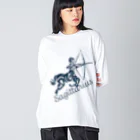 chicodeza by suzuriのサジタリウス Big Long Sleeve T-Shirt