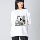 masaの静謐なモノクロームの風景 Big Long Sleeve T-Shirt