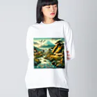 すずらん24の古き良き日本の風情 Big Long Sleeve T-Shirt