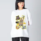 akomomoのゴールデンハムスターズ Big Long Sleeve T-Shirt