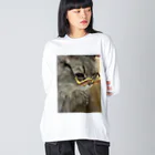 dollars90488365のワイルドぬっこ ビッグシルエットロングスリーブTシャツ