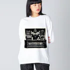 ゴリラショップのThe Mighty Gorilla Coffee Shop  Big Long Sleeve T-Shirt