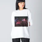 S204_Nanaのオリオン大星雲と馬頭星雲 Big Long Sleeve T-Shirt