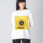 ゴリラショップのThe Mighty Gorilla Lemon  ビッグシルエットロングスリーブTシャツ