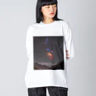 S204_Nanaの赤石岳に昇る蠍座 Big Long Sleeve T-Shirt