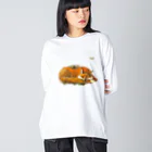 心の森ミュージアム　遊童館の仲良し？ Big Long Sleeve T-Shirt