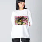 オおさかじゅんのパドガチャラ・ビッチー Big Long Sleeve T-Shirt