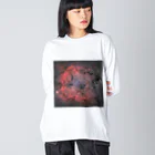 S204_NanaのIC1396 ガーネットスター Big Long Sleeve T-Shirt