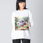 mimikkyu322のCngrats　Bird Big Long Sleeve T-Shirt