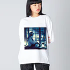 zengoの雨になったね Big Long Sleeve T-Shirt