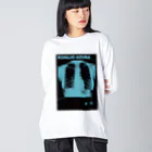 六條アズサの肺ロンT Big Long Sleeve T-Shirt