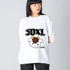 Bunny RingのSOXL BULLCH（衣類） Big Long Sleeve T-Shirt