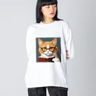 the zooの秘書猫丸 Big Long Sleeve T-Shirt