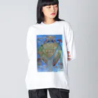 幻想世界のユートピアのひととき Big Long Sleeve T-Shirt