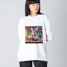 うさぎやのバーテンダーのうさぎ2 Big Long Sleeve T-Shirt