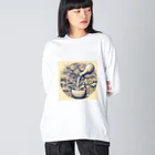 ろっくおんの徳利とお猪口 Big Long Sleeve T-Shirt