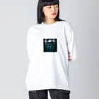 NoweのDinosaur fossils island Big Long Sleeve T-Shirt