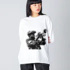 MistyStarkの黒人のトランぺッター Big Long Sleeve T-Shirt