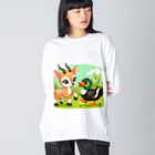 yos-1292583のガモカモグーシー Big Long Sleeve T-Shirt