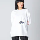 きゅんくじ🐳のキュンくじ🐋 ビッグシルエットロングスリーブTシャツ