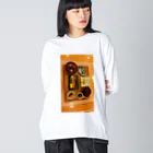 8kenのＴENPURA GIRL ビッグシルエットロングスリーブTシャツ