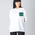 IntoDiamondの海　花４ Big Long Sleeve T-Shirt