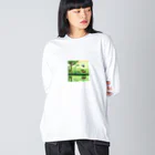 yopipidazeの飛ぶ鳥を落とす勢い Big Long Sleeve T-Shirt