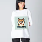 keikei5の魅力的な柴犬 Big Long Sleeve T-Shirt