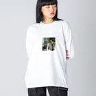 猫君の歯医者さんの歯ブラシ猫 Big Long Sleeve T-Shirt