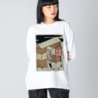 karekore_の江戸のそば屋 Big Long Sleeve T-Shirt